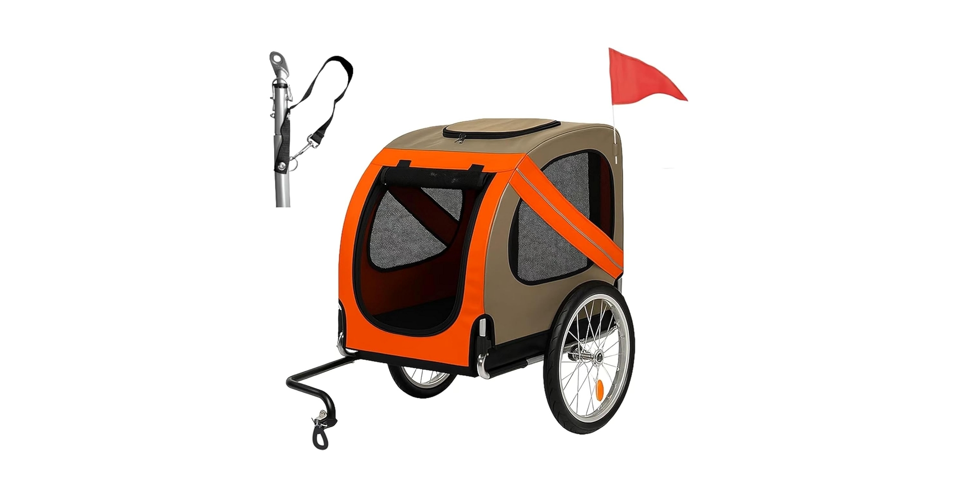 美品 多機能ペット用トレーラー＆ストローラー Amazon.co.jp: ペットバイク犬用トレーラー、旅行用自転車